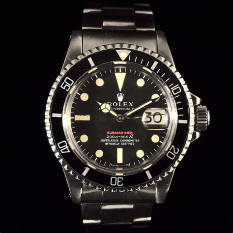 rolex submariner red dot|rolex 1680 red submariner years.